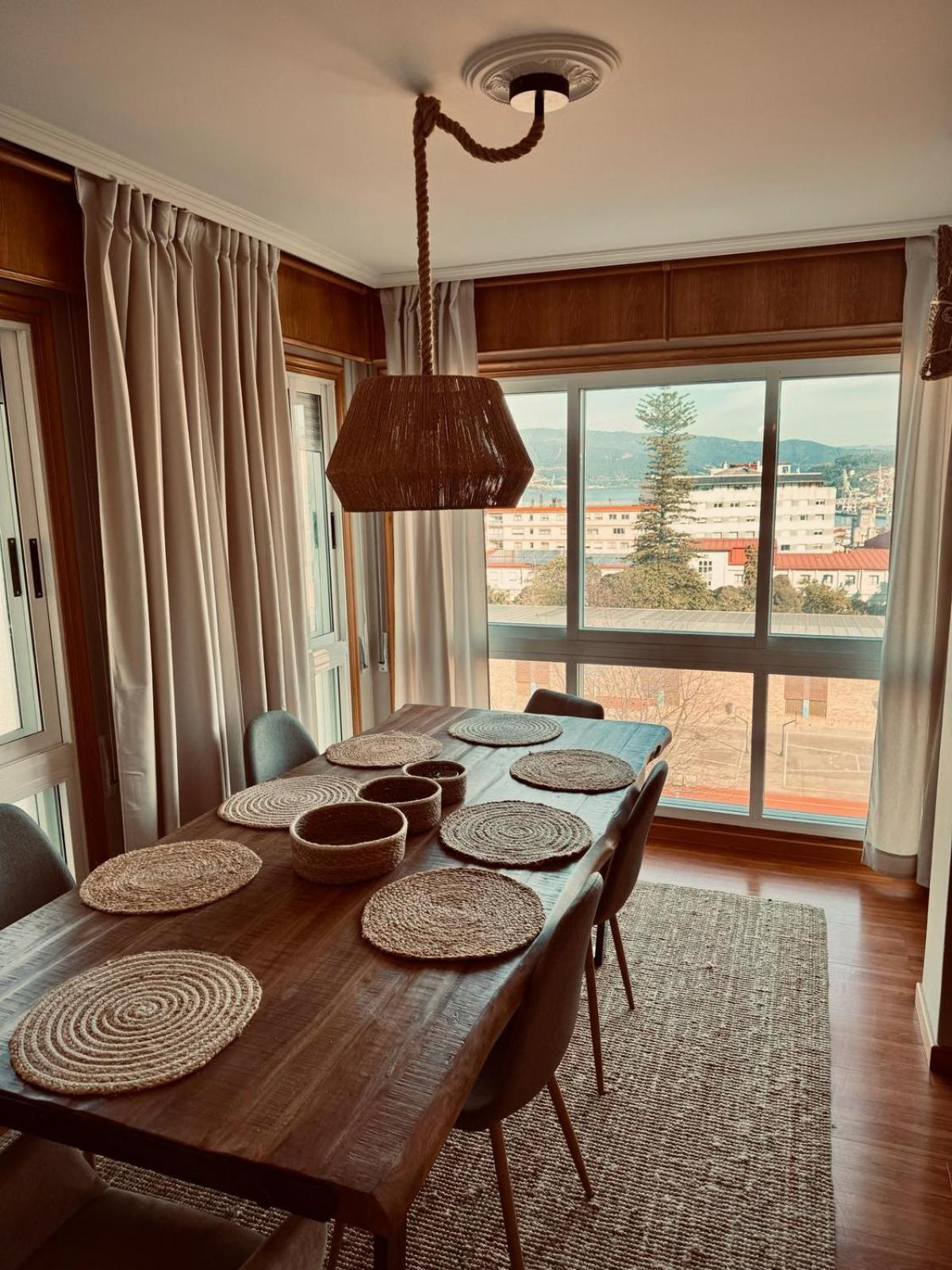 Moderno Apartamento Con Vistas A La Ria De Vigo Eksteriør billede